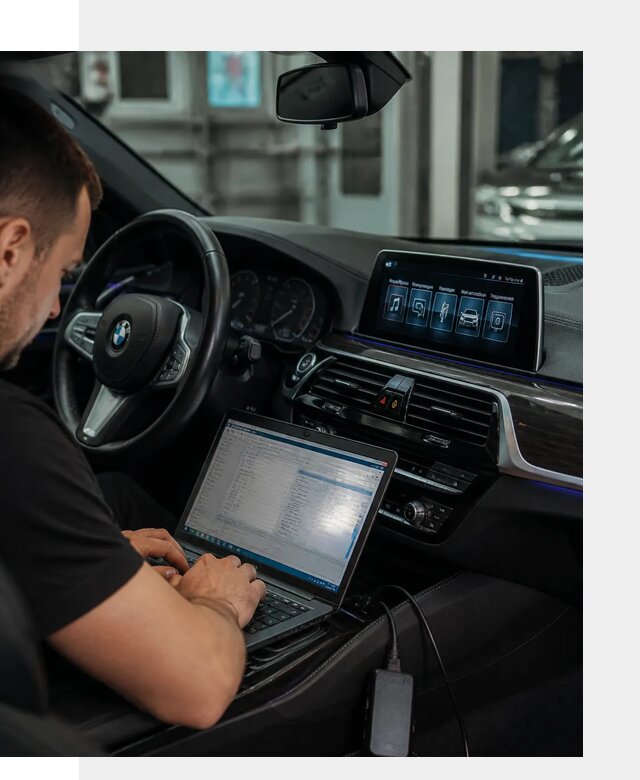 Русификация мультимедиа BMW для авто под ключ в Сегеже