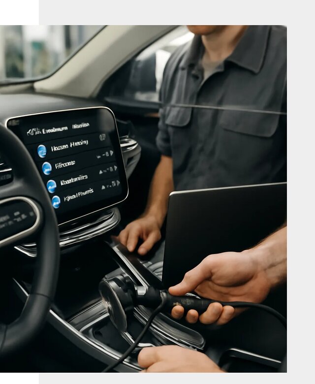 Установка приложений Geely для мультимедиа автомобиля в Сегеже