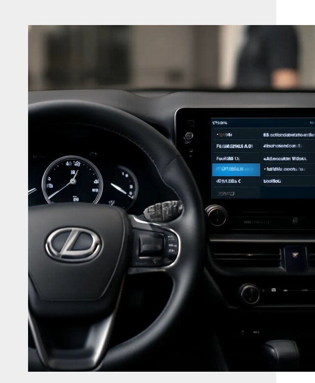 Русификация приборной панели Lexus в Сегеже по 5723 р. | ФастМобиль-Сгж